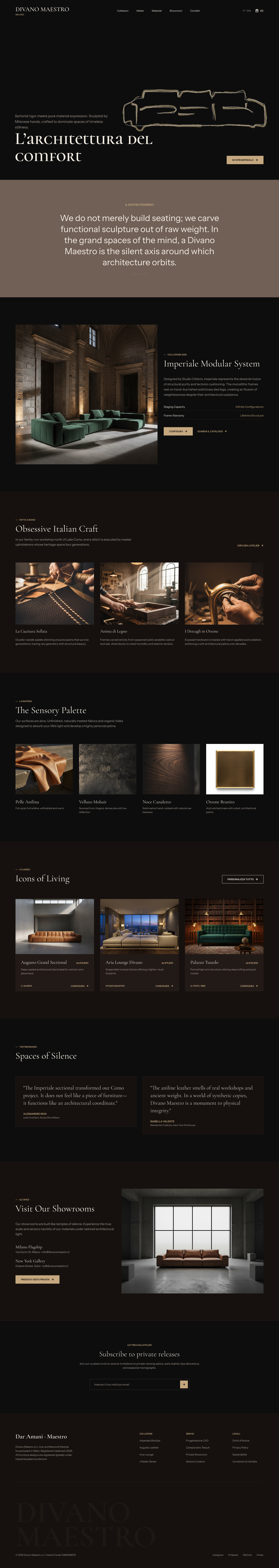 Maestro Atelier Landing